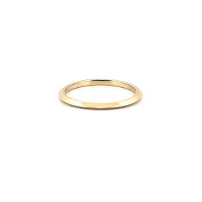 14K Gold Edged Band