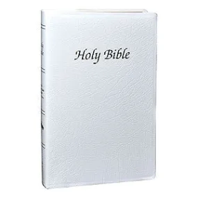 1st Communion Bible White