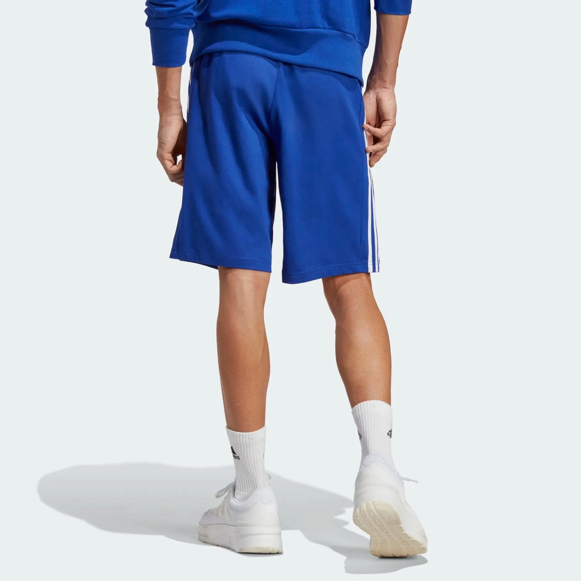 Adidas Essentials Single Jersey 3-Strips Shorts