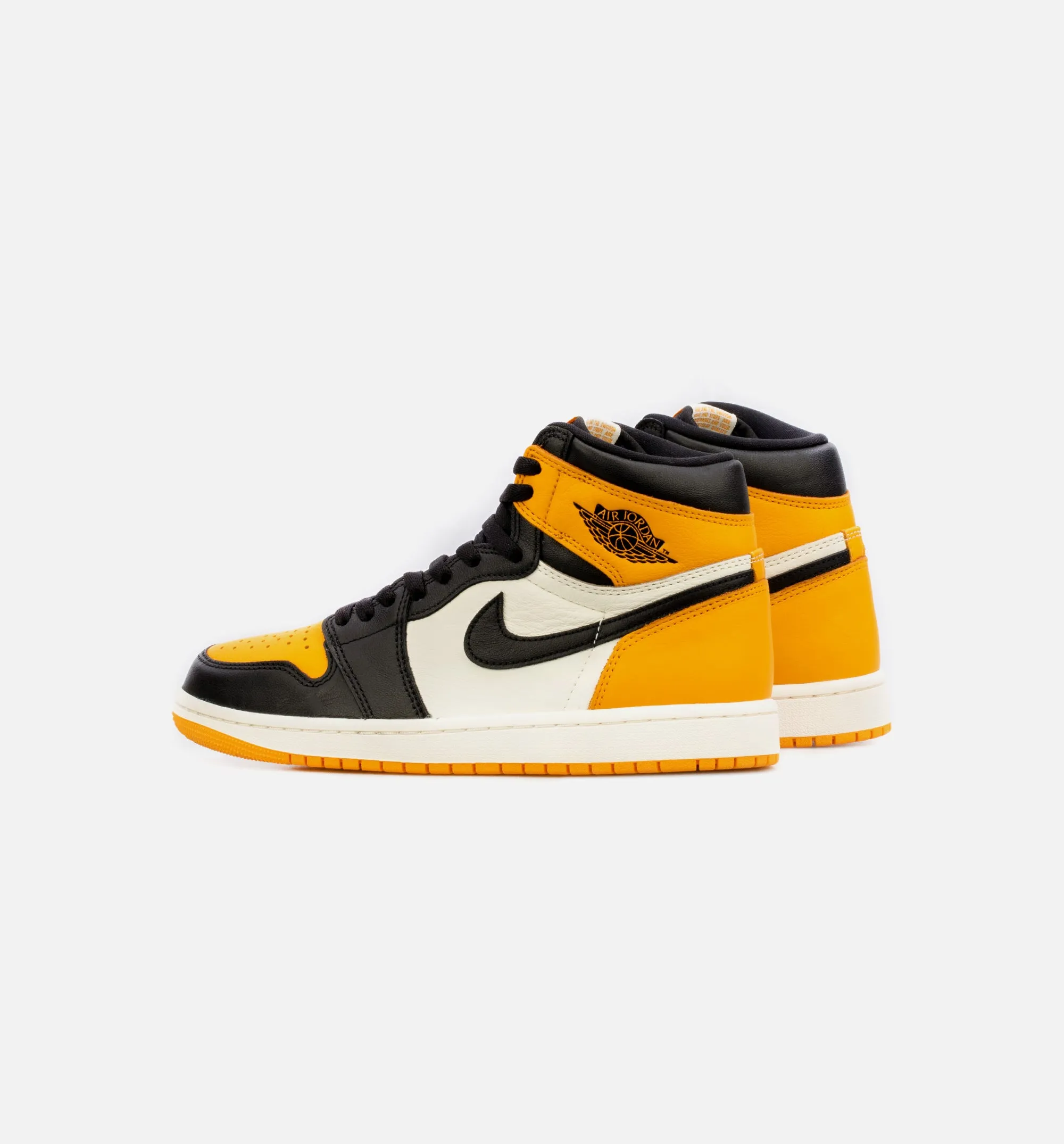 Air Jordan 1 Retro High Taxi Mens Lifestyle Shoe - Black/Yellow Limit One Per Customer