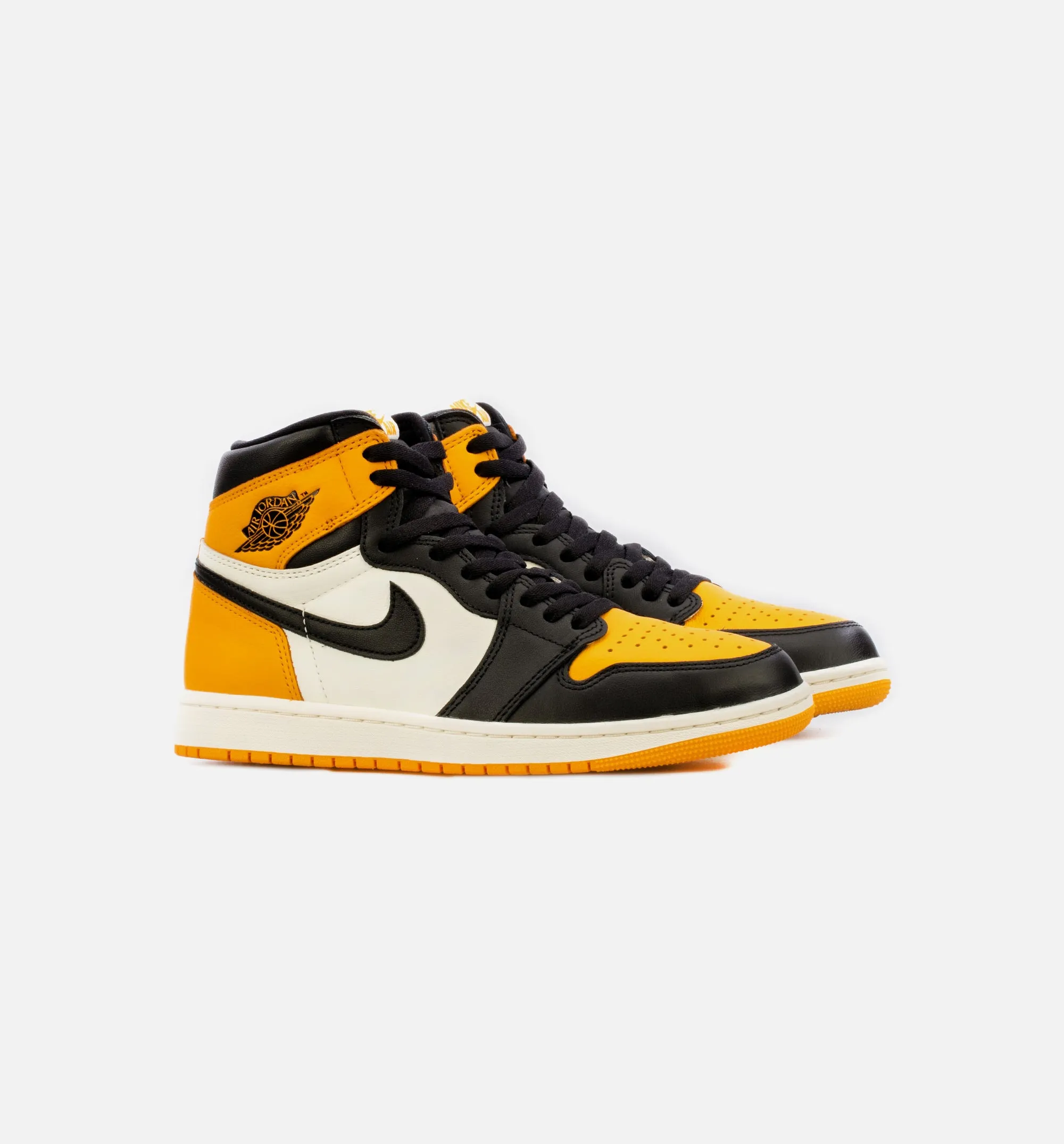 Air Jordan 1 Retro High Taxi Mens Lifestyle Shoe - Black/Yellow Limit One Per Customer