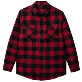 Anti Social Social Club ASSC Basket Rack 3M Flannel (Red/Black)