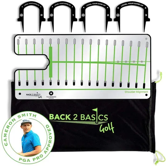 Back 2 Basics Pro Path Putting Mirror with Gates