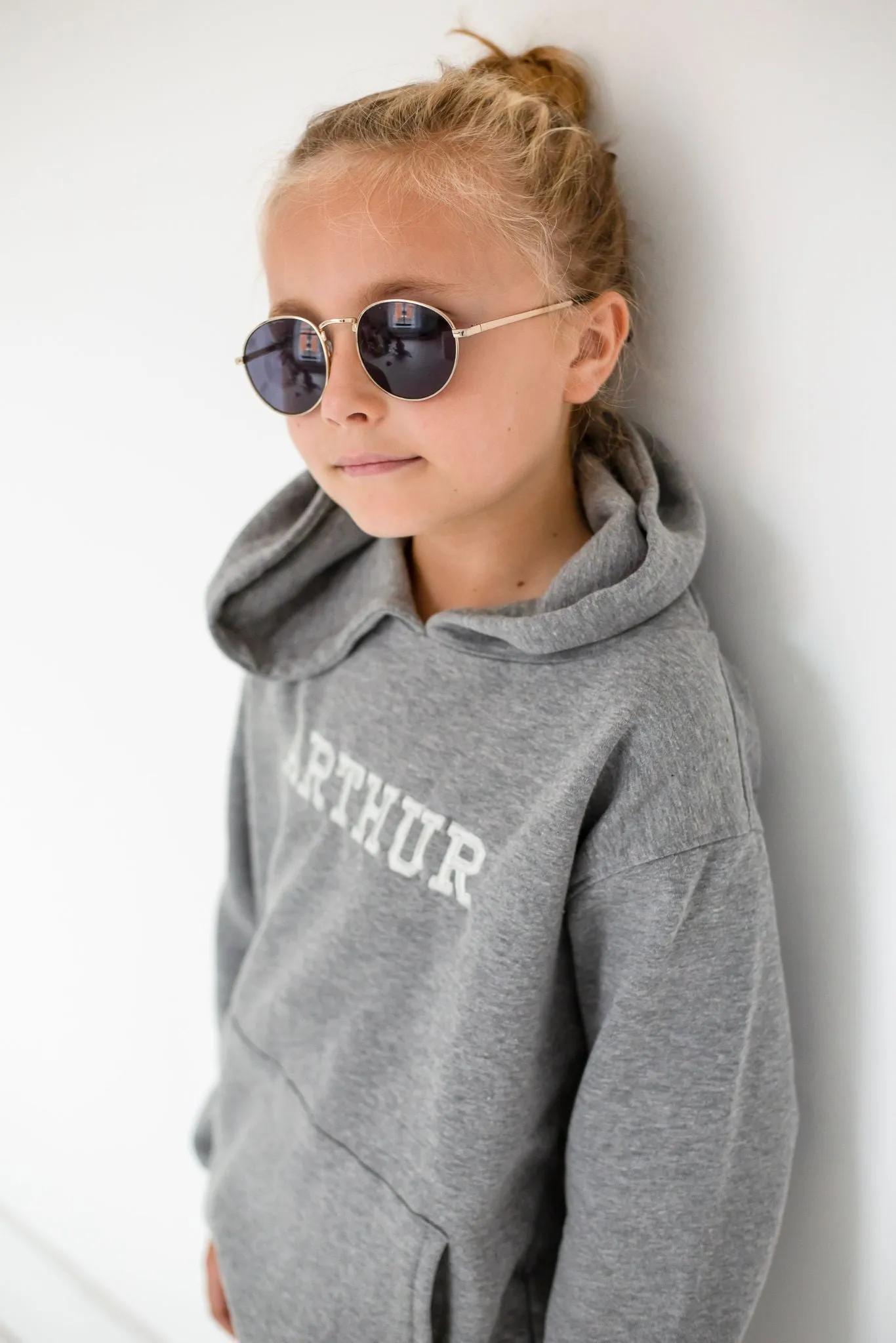 Boys Grey Hoodie