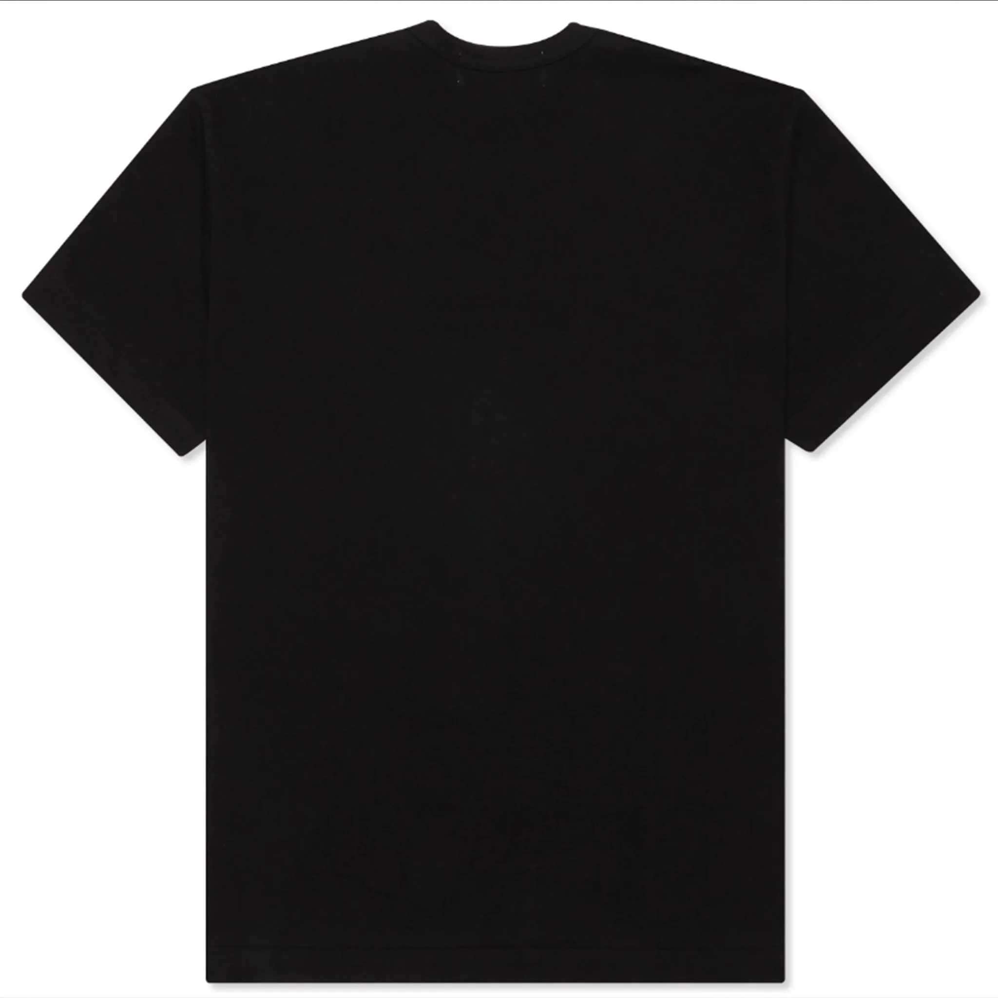 COMME DES GARCONS PLAY HEART LOGO TEE (BLACK)