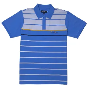 Cookies Catamaran Striped Polo (Carolina Blue) 1559K6300