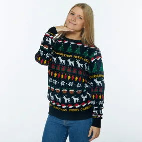 Den Stemningsfyldte Julesweater - Dame