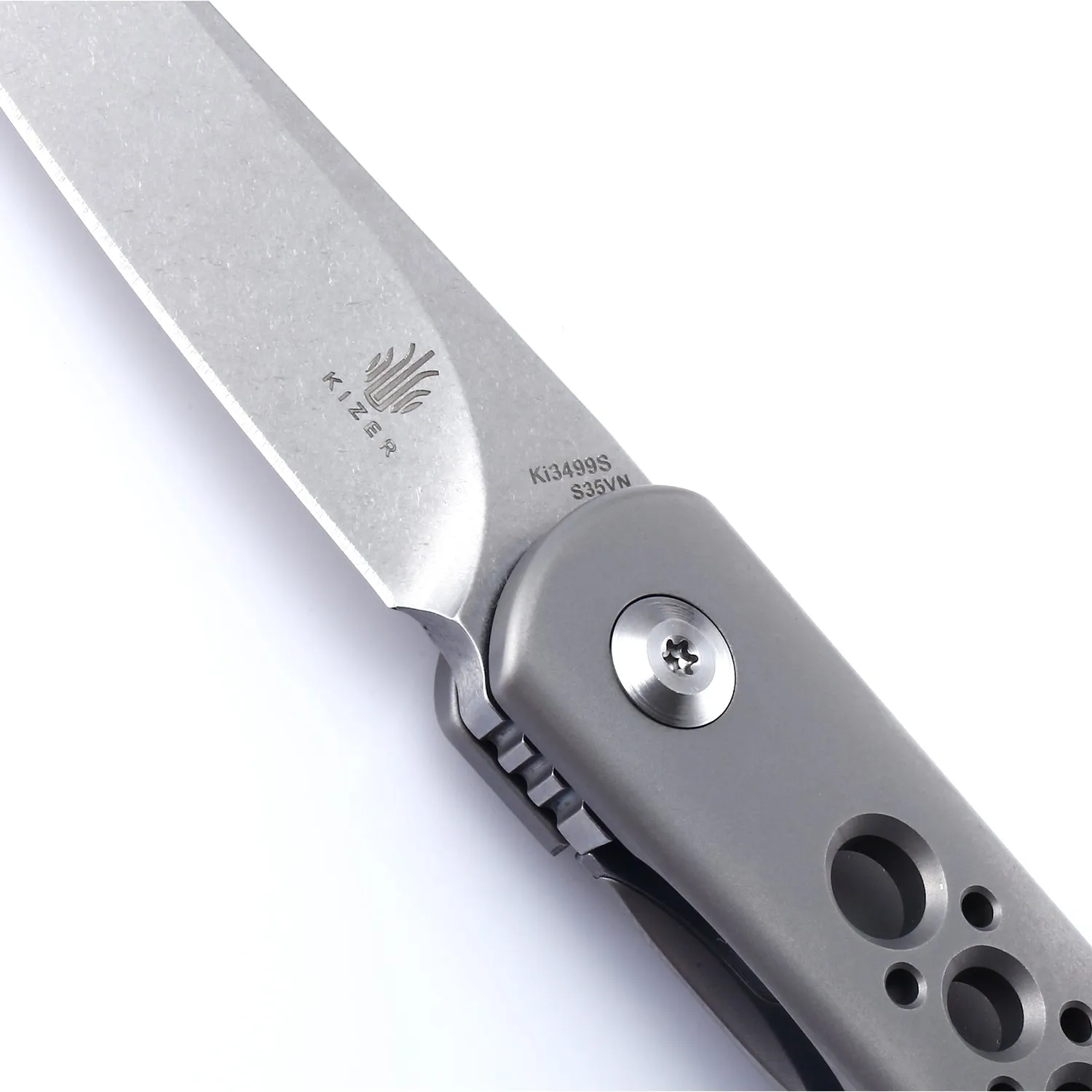 Kizer Feist Titanium Gray Ki3499S (2.8 Stonewash)