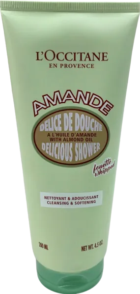 L'Occitane Amande Delicious Shower Cleansing & Softening 200ml