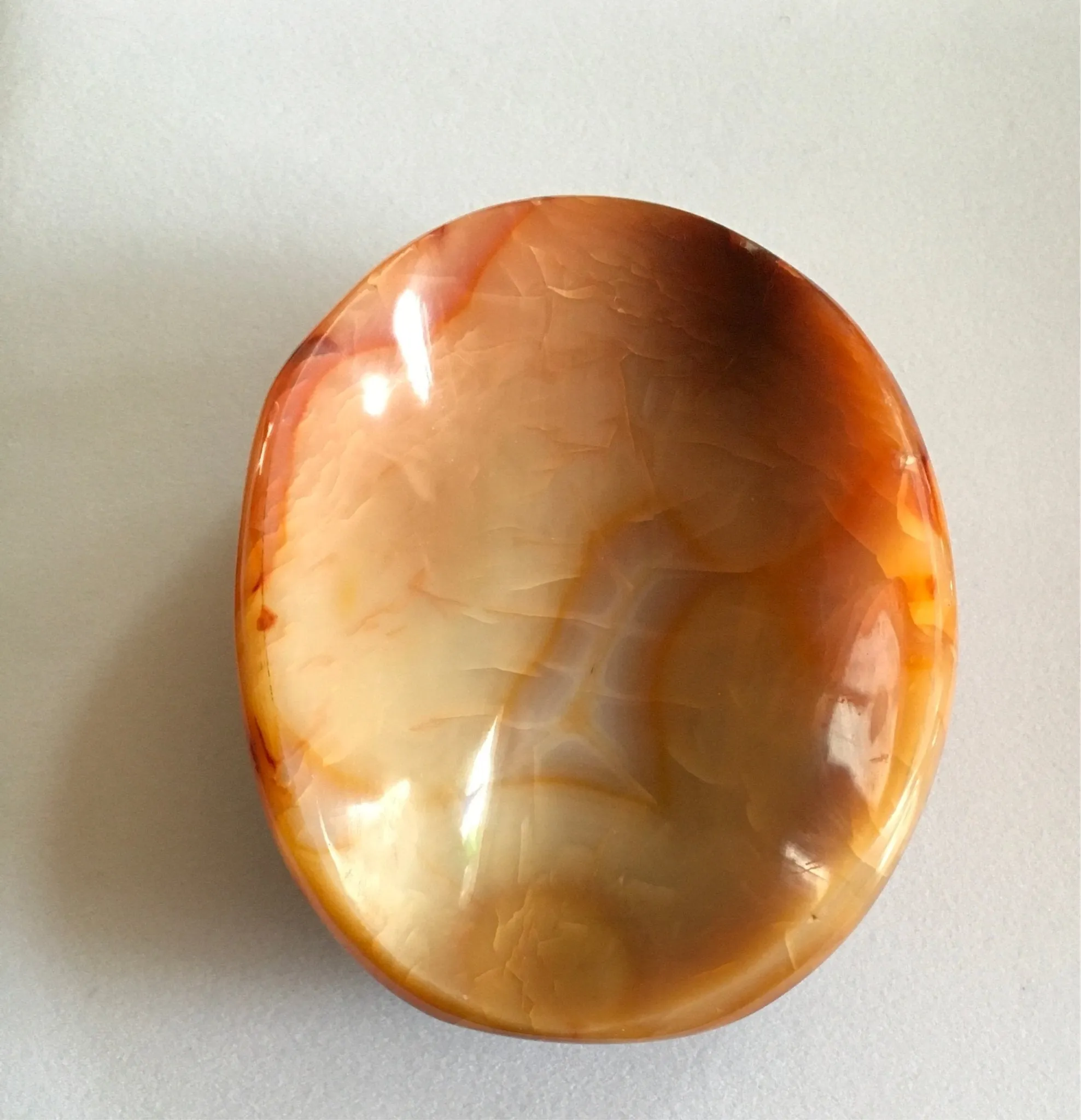 Many Paths Carnelian dish