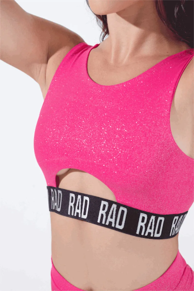 RAD Bahari Top - Fuchsia Glitter