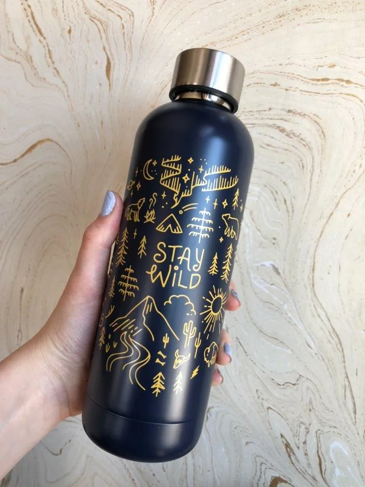 Stay Wild Water Bottle