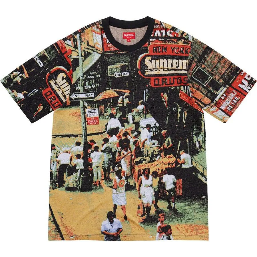 Supreme Street Scene Jacquard S/S Top