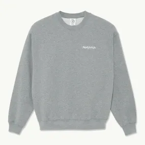 SURF LOGO CREWNECK HEATHER GREY