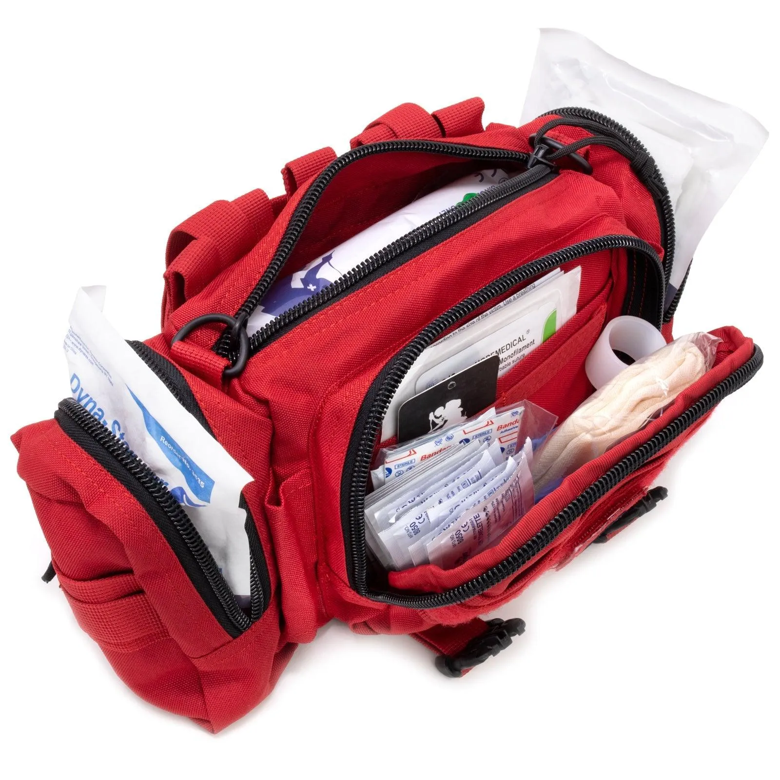 Swiss Link Rapid Response Bag First Aid Kit | Red