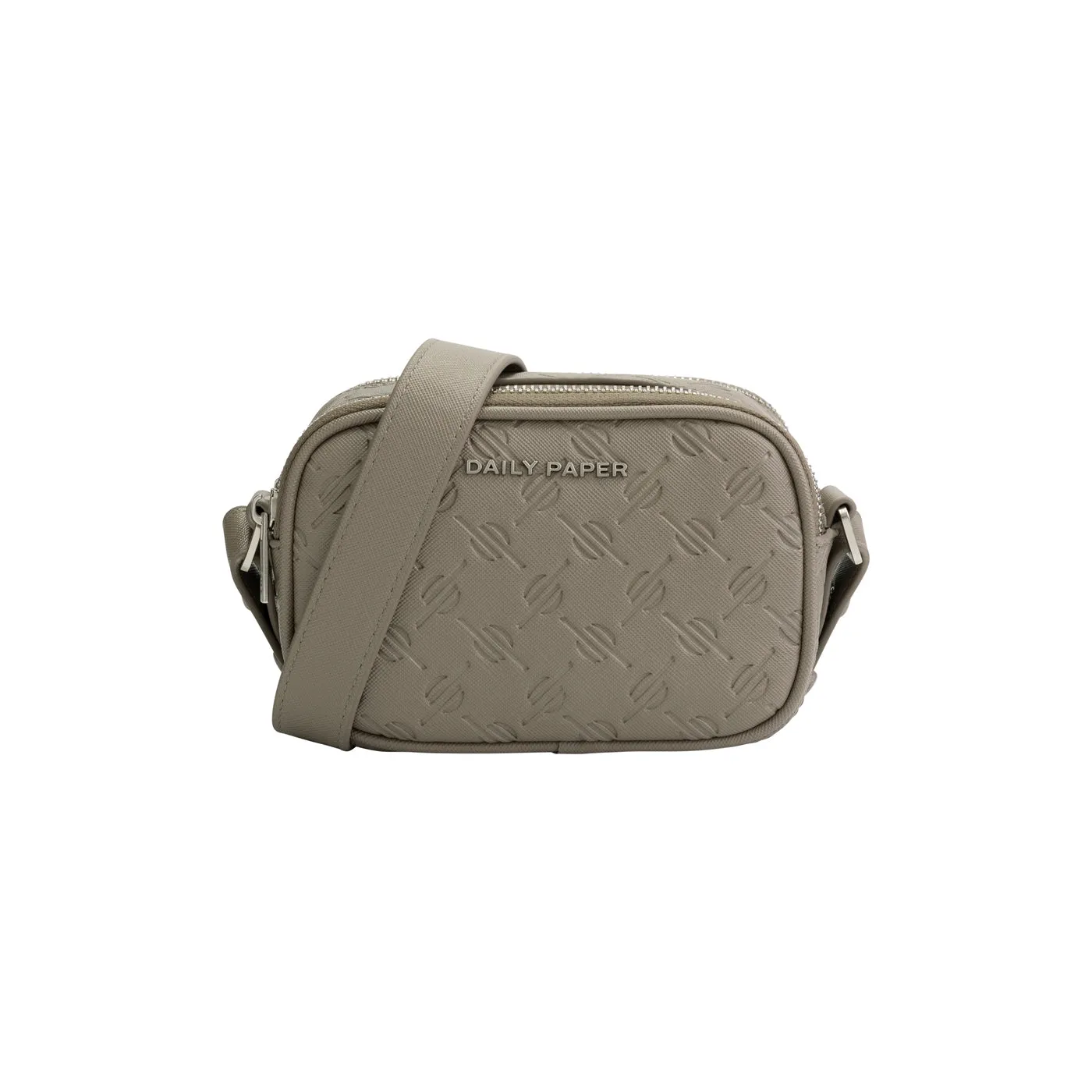 Taupe Grey May Monogram Bag