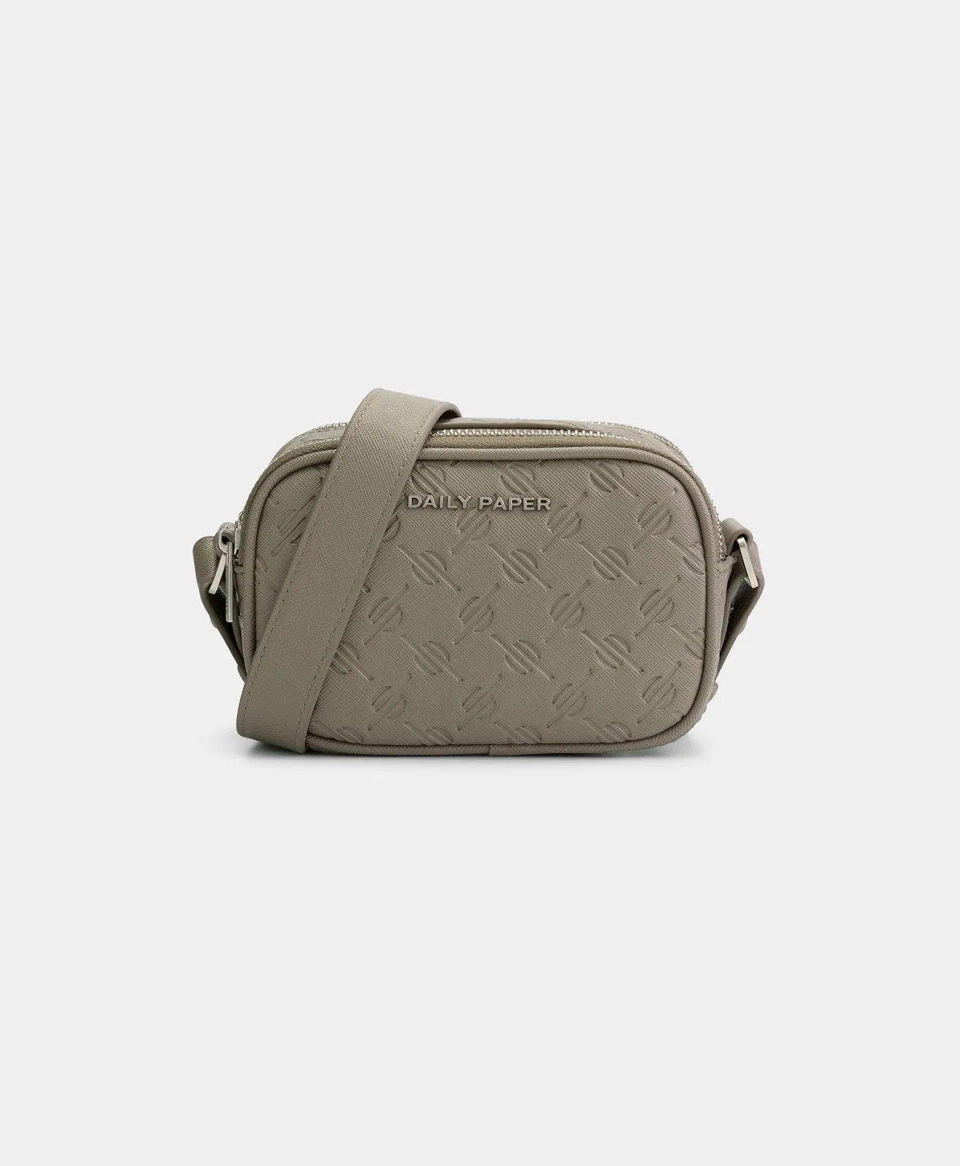 Taupe Grey May Monogram Bag