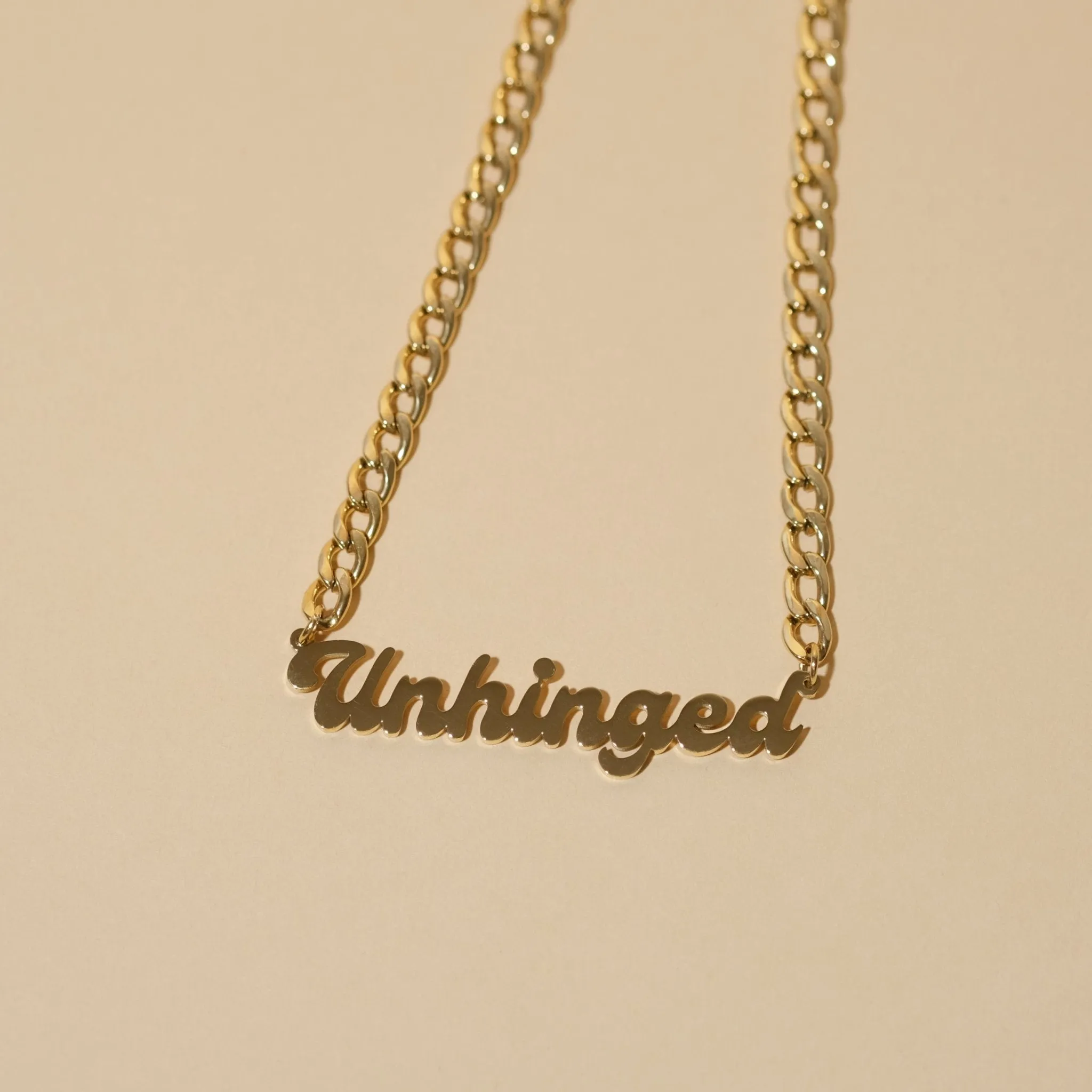 Unhinged Necklace by The Peach Fuzz