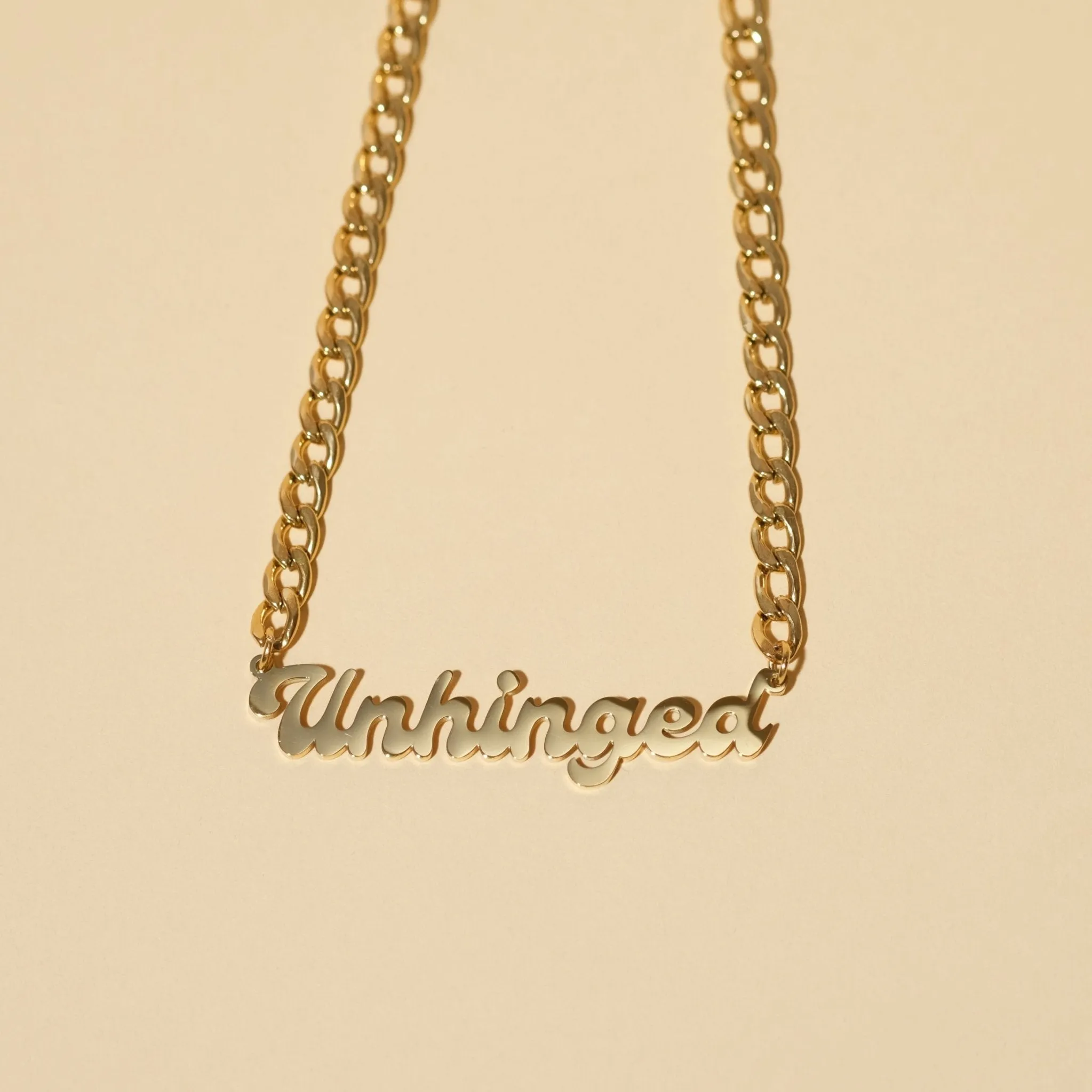 Unhinged Necklace by The Peach Fuzz