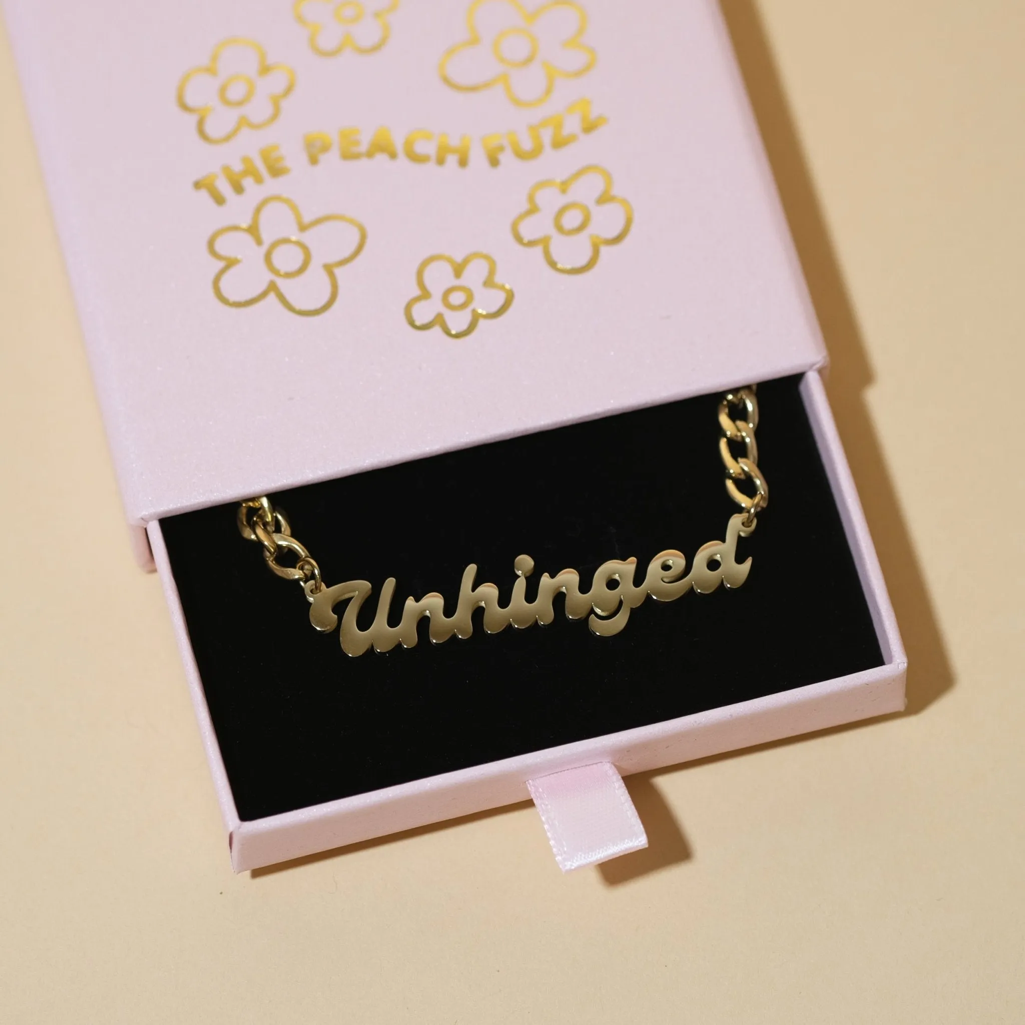 Unhinged Necklace by The Peach Fuzz