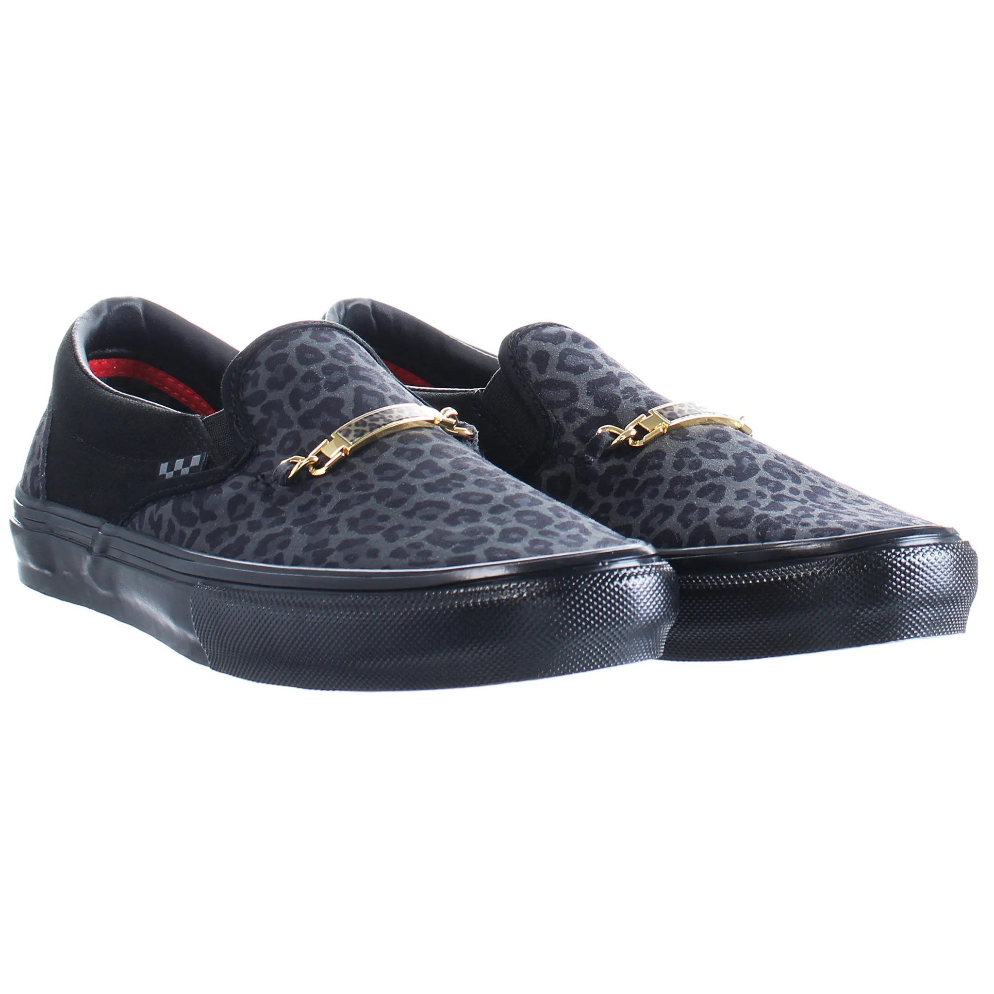 Vans Cher Strauberry Skate Black Mens Shoes